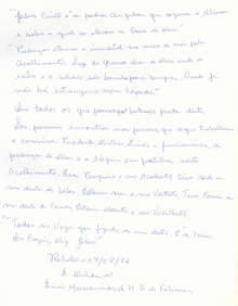 Irmã Dálida de Oliveira MF (Madre Geral)